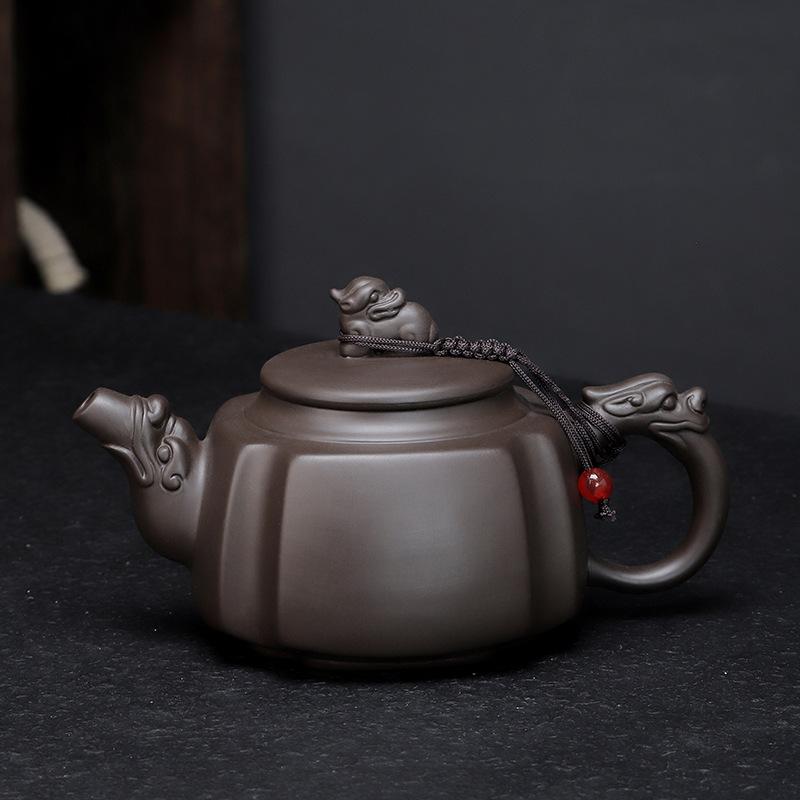 高档紫砂茶具套装家用全套功夫泡茶杯中式办公室茶壶盖碗202新款