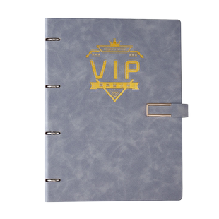 顾客档案本美容院客户资料信息A4活页本理发店服装美甲贵宾卡vip会员充值登记本加厚管理顾客消费记录本定制