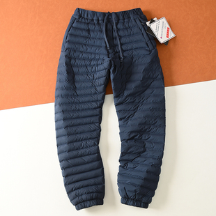 抗寒-30 分仓充棉 户外男士防风防水御寒保暖裤加厚束脚休闲棉裤