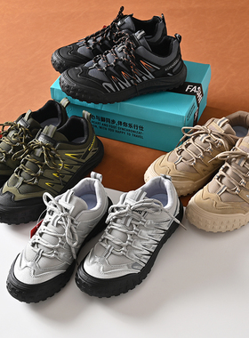 出口美单 68.8美刀 外贸男鞋夏季男士运动休闲鞋系带徒步登山男鞋