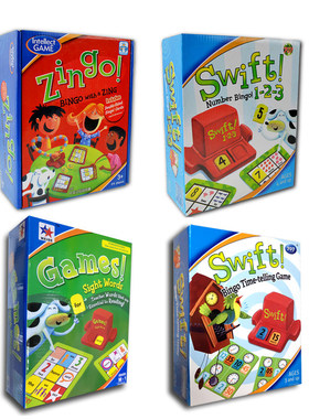 提高专注力 ZINGO SWIFT 眼明手快外国宝宝记单词玩具儿童益智