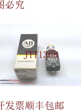 原装供应ALLEN BRADLEY 800MR-B9A 系列 C,22 毫米黄色推扣, 3095