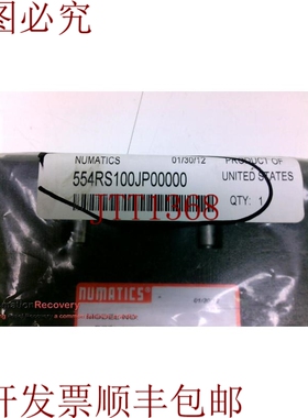 原装供应NUMATICS 554RS100JP00000 三明治调节器, 134758