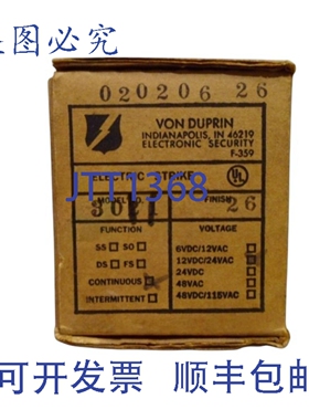 原装供应VON DUPRIN 3011 型 NSMP
