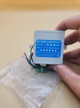 NIB Ditek Surge Protector DTK-1P-RUV 130 VRMS
