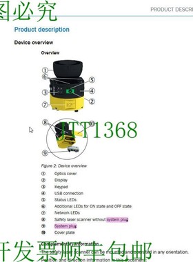 原装供应SICK MICS3-CBAZ90EN1P01 microScan3 Pro-EtherCAT 1108
