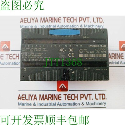 原装供应Fanuc IC200MDL750B 开关 12/24 VDC
