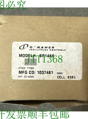 原装供应BR14A6 MFG :1037481 鹰信号 DANAHER CONTROLSBR1SERIES