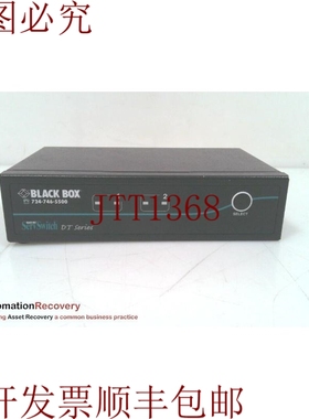 原装供应黑盒 KV9612A SERVSWITCH DT 系列 2 端口 DVI 324242