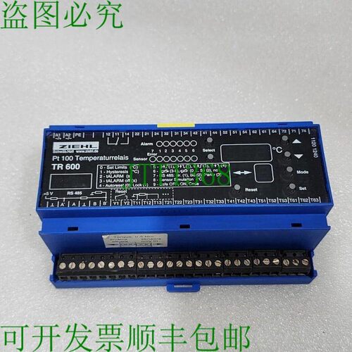 原装供应ZIEHL TR 600 PT100 温度继电器 7XV5662-5AD10/BB 90-24
