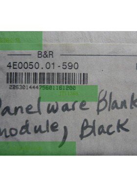 B&R 4E0050.01-590 PANELWARE 模块 4E005001590 REV 12.00