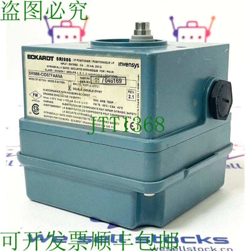 原装供应ECKARDT SRI986-CIDS7FAANA 气动压力传感器