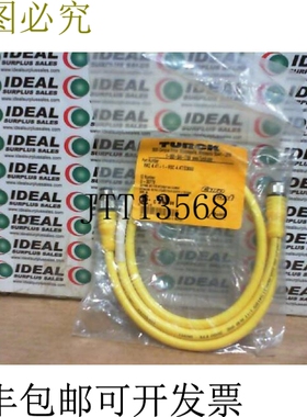 原装供应TURCK RKC4.4T-1-RSC 4.4T/S3060 Eurofast 双头电线组 -