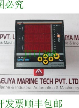 原装供应Conzerv Em 6438 双源电能表 80 至 600V 交流电