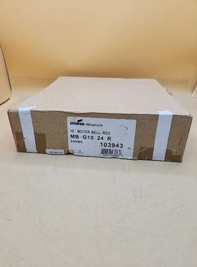 Cooper Wheelock MB-G10-24-R 10 英寸电机铃 24VDC 103943