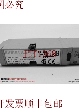 原装供应NUMATICS 122BA4Z2ML00061 双电磁气门大。压力 150 PSIG