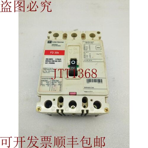 原装供应卡特勒锤 Fd 35K 聊天 FD3200L 200AMPS