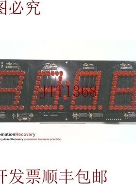 原装供应静电控制 AD-0801-001 REV C LED 数字显示板 172082