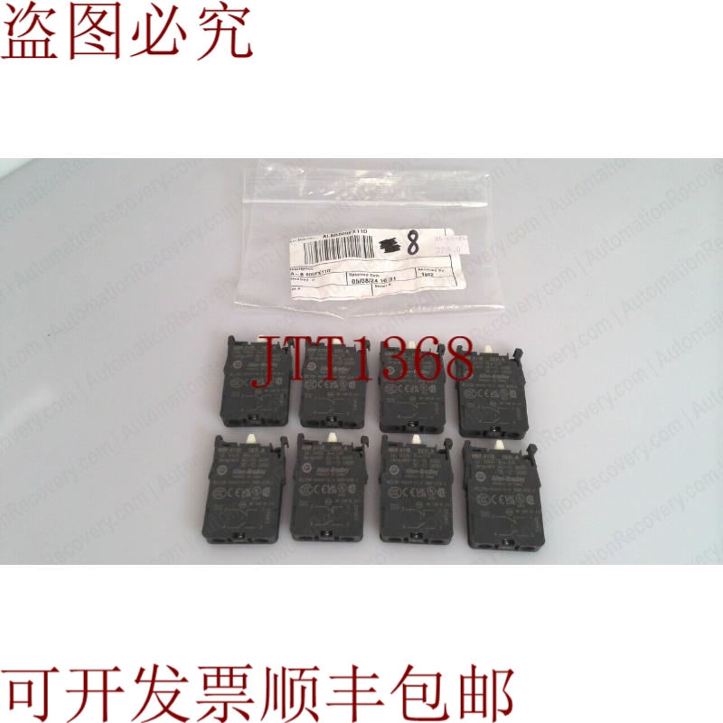 原装供应ALLEN BRADLEY 800F-X11D 系列 A，22 毫米螺丝接触块，