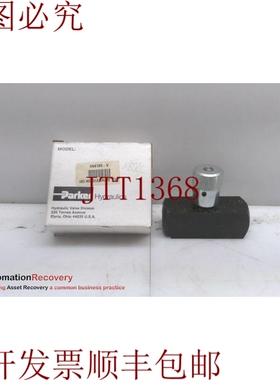 原装供应PARKER HYDRAULICS 6N818S-V ISO 针阀，300576