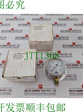 原装供应西卡 EN837-1 压力表 0 – 25 bar