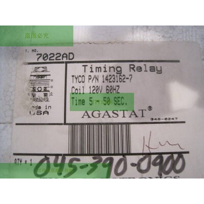 新 AGASTAT 1423162-7 Retardo Relé 14231627