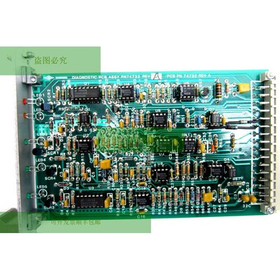 Placa De Circuito Usada Ransburg 。 74733 修订版A
