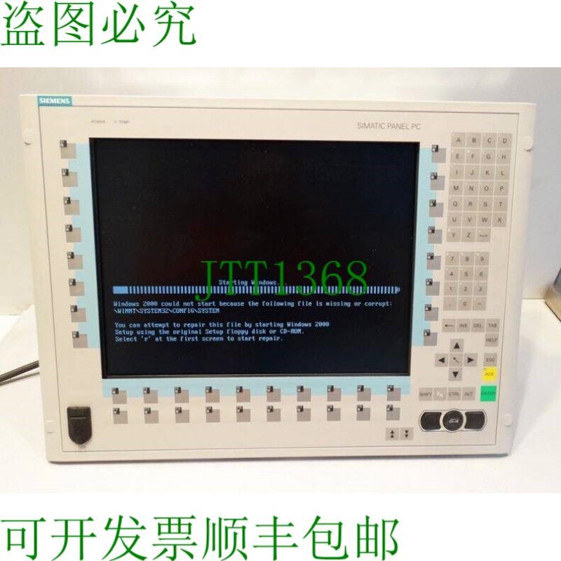原装供应Simatic 面板 PC 670 6AV7725-3BA00-0AD0 15 英寸 TFT(