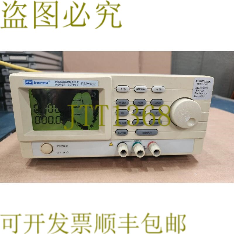 原装供应GW Instek PSP-405 可编程电源显示不良