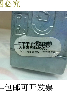 原装供应REXROTH GB-013003-05855 Minimaster 定向阀 150psi -