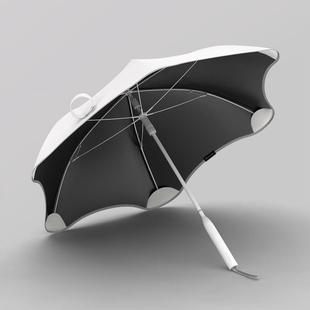 简约女神雨伞女晴雨两用长柄直杆伞大号双人太阳伞女防晒防紫外线