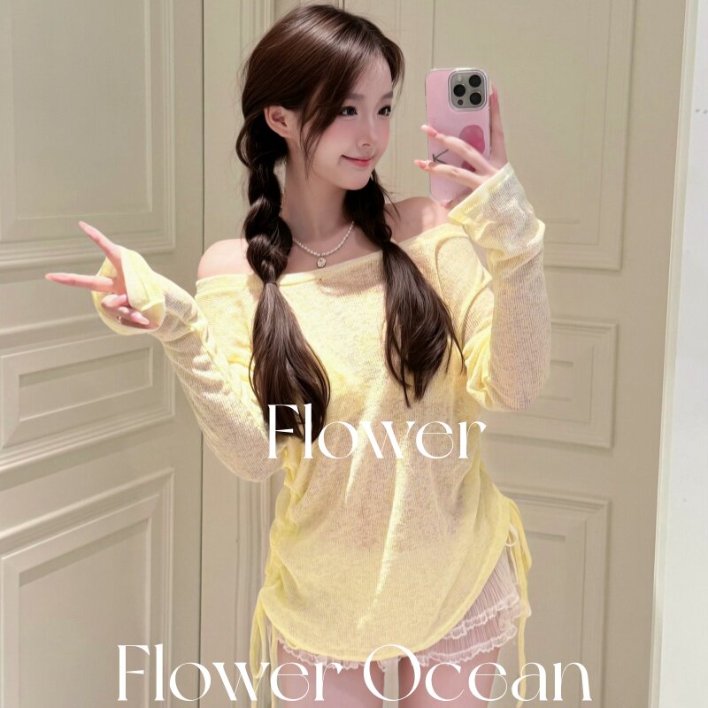【软芙芙】纯欲可爱少女奶黄bikini四件套水上乐园海边沙滩泳衣