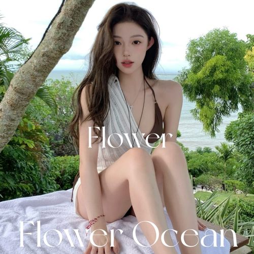 【泰美啦】新款性感bikini分体泳衣三件套小胸温泉度假泳衣