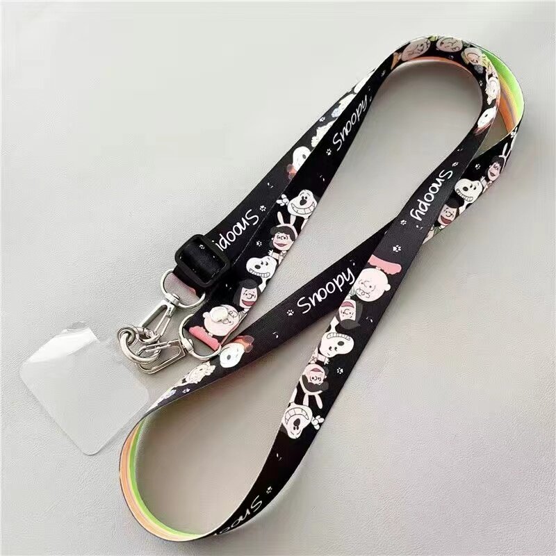 卡通调节手机挂绳新款男女肩带个性背带脖长款便携式包包神器吊绳