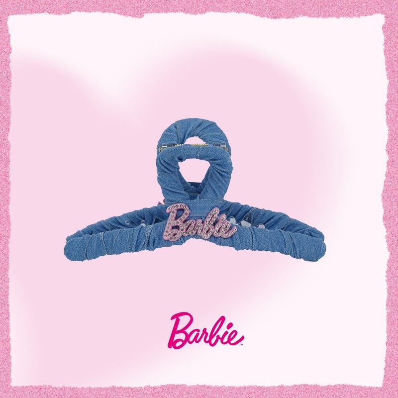 牛仔布发夹发饰女童头饰儿童抓夹