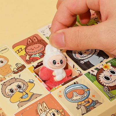 2025新款拉布布盲盒洞洞乐