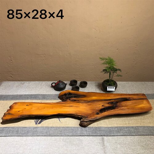 原木干泡台随型红豆木方便新中式