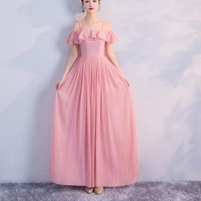 伴娘服女新款长款姐妹裙韩版雪纺晚礼服婚礼表演结婚闺蜜装包|ruв категории Женская одежда, Cвадебные платья, платье/вечернее платье - от Buy2taobao.com для оказания профессиональной услуги покупки агента Taobao