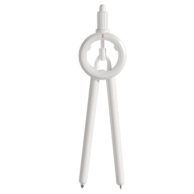 悟生数显按动圆规绘图尺规套装