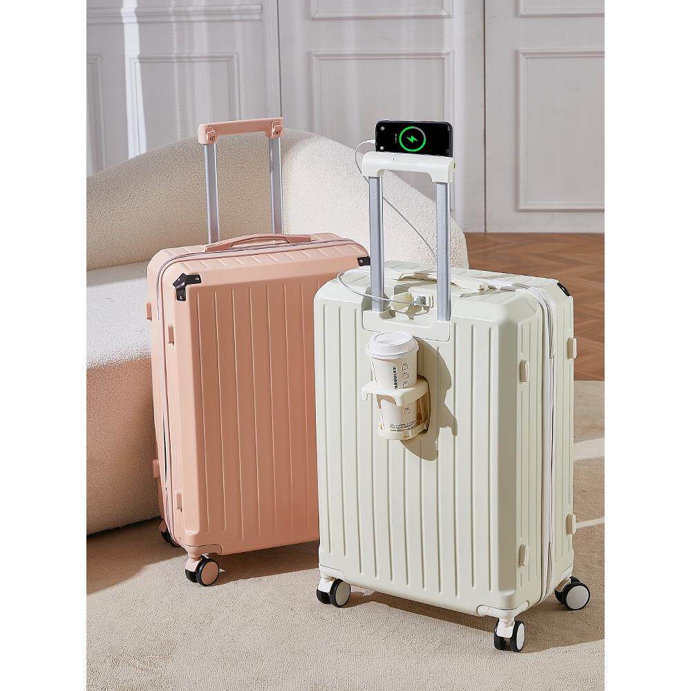 不莱玫行李箱官方旗舰店行女学生多功能智能密码旅行轻便耐用轻音