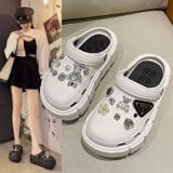 Tide, высокая летняя модная обувь на платформе, нескользящие слайдеры, тапочки, с медвежатами