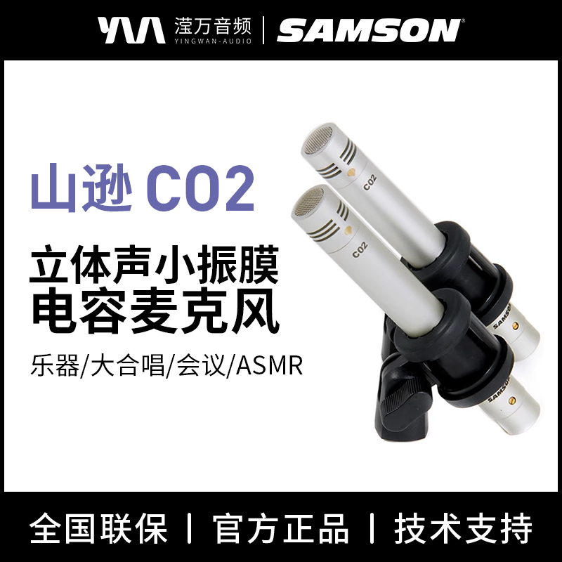 山逊旗舰C02电容麦克风乐器录音