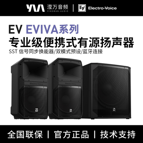 EVIVA有源蓝牙K歌舞台音箱