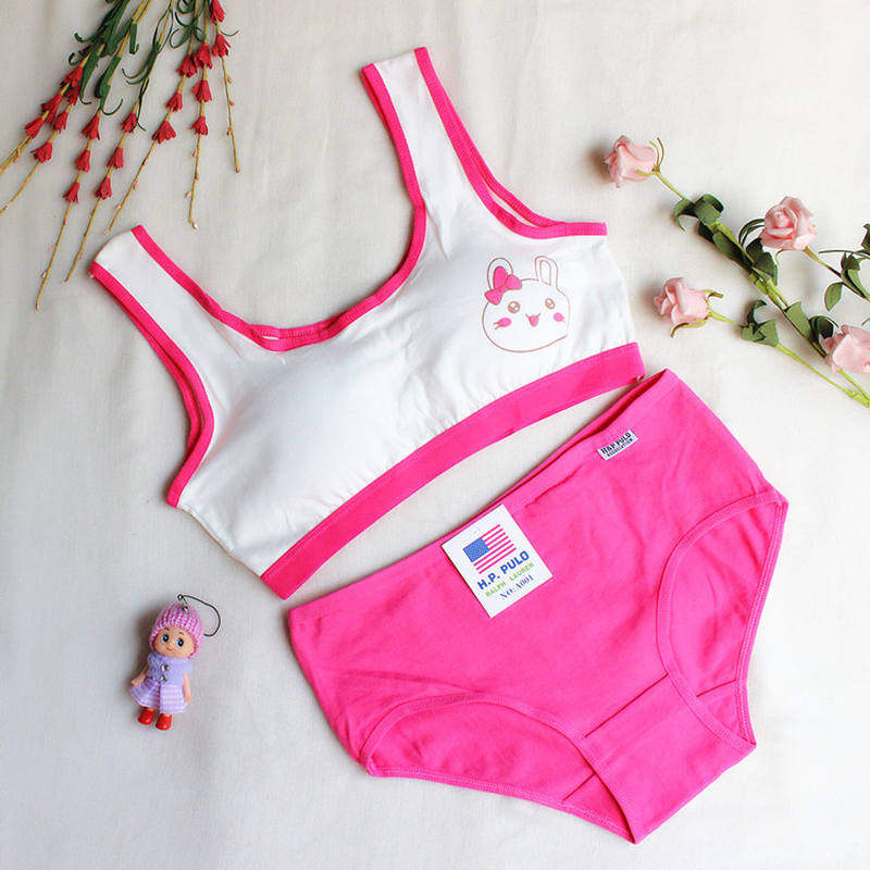 小女孩大童穿的三角m内裤内衣套a装十三12-14-f15-16岁全棉学生