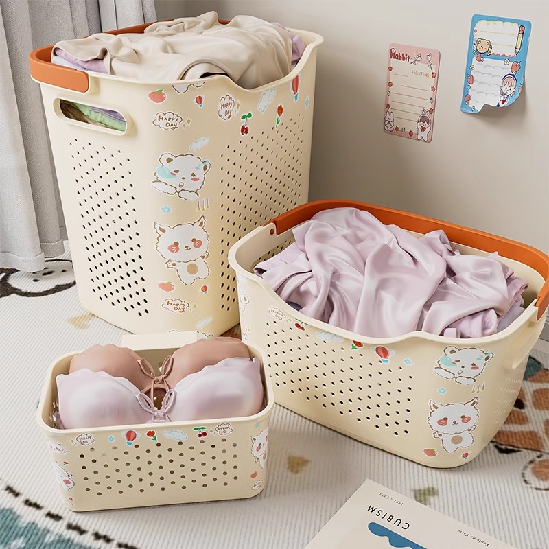 速立普家用高顏值換洗衣服收納筐