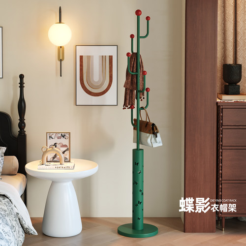 速立普入户门立式收纳落地挂衣架