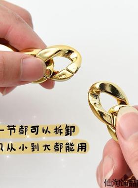 大金链子狗狗大型宠物狗项圈狗狗金金毛拉布拉多犬超粗装饰金项链