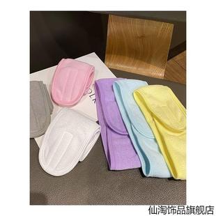 洗脸发箍女敷面膜专用人气款发束带洗漱发套外出绑发发卡头箍新款