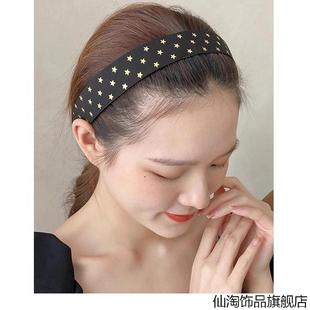 魔术贴发箍女刘海贴发带大人儿童魔法贴碎发整理神器粘头发的发贴