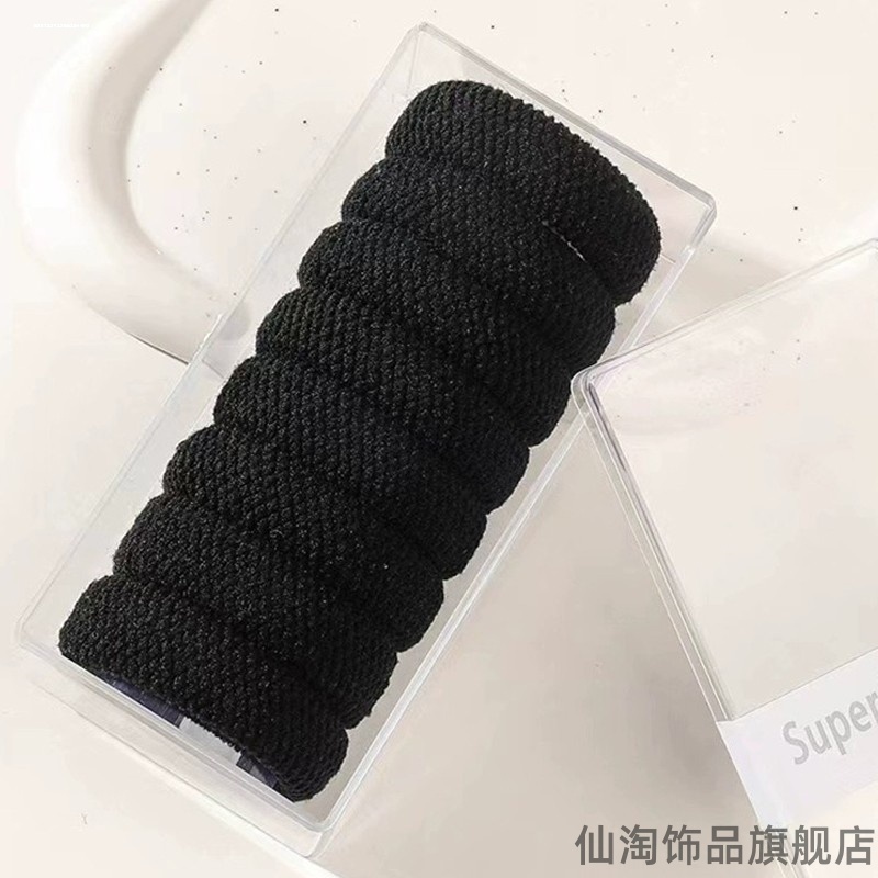 包裹2025新款银手镯石珠高弹力护腕珠宝首饰玉镯子宽边破损高弹性